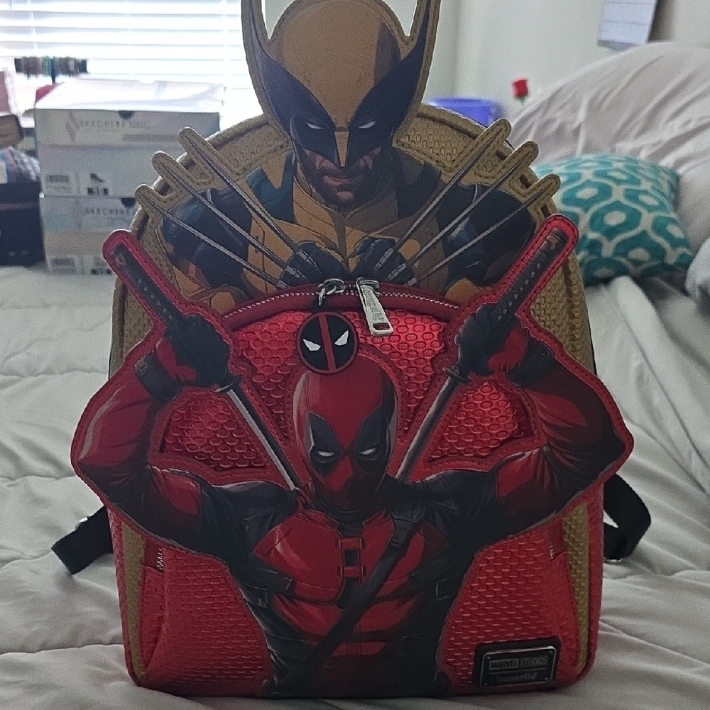 Marvel Wolverine and Deadpool Backpack